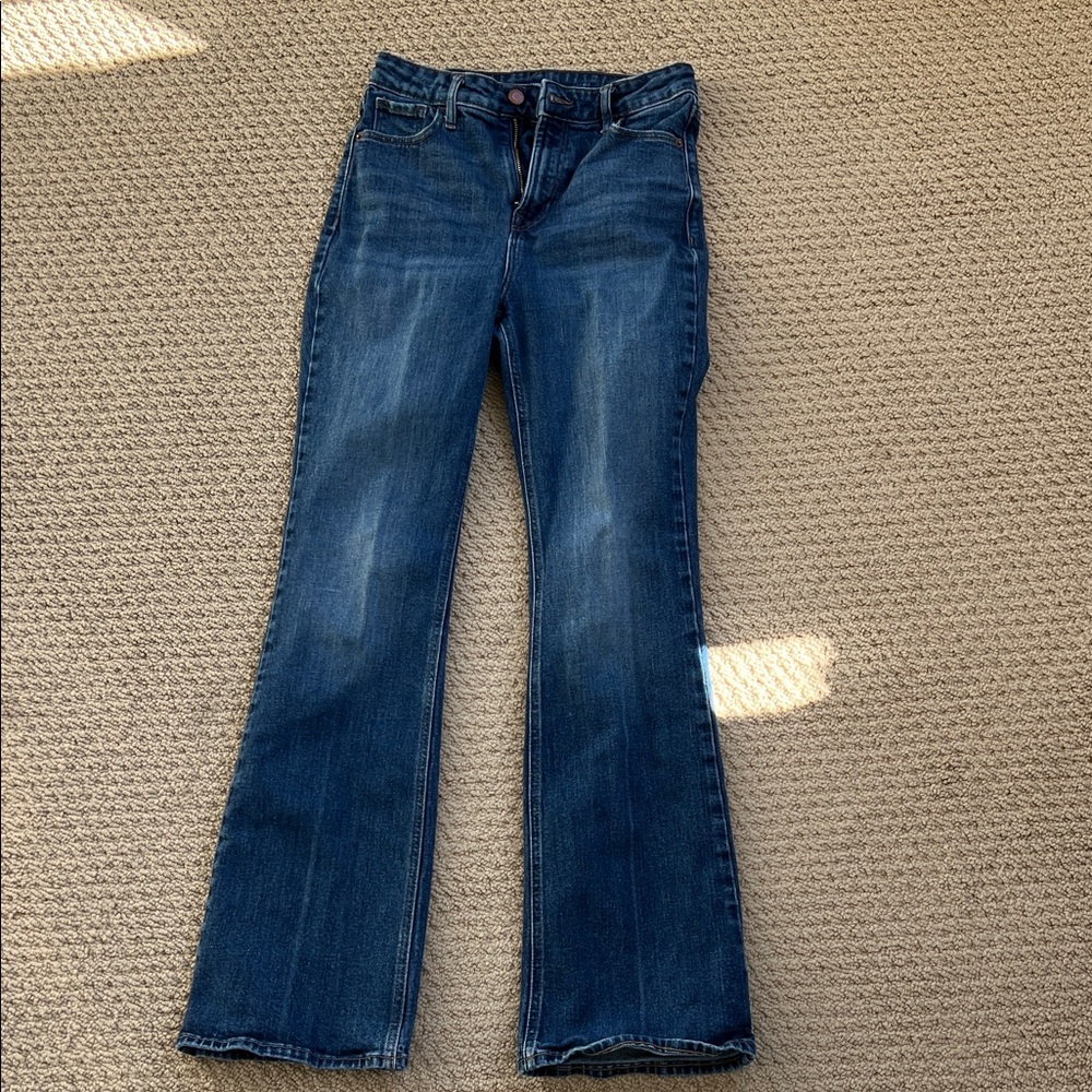 Old Navy Dark Blue Flare Jeans